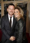 Amsterdam 12 september 2017
Johnny de Mol met zijn aanstaande vrouw Anouk v Schie bij de premiere van het Nationaal Ballet in de stopera