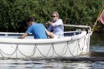 Amsterdam / Ouderkerk aan de Amstel 21 juli 2017
Jort Kelder en Mark Rutte varen met sloep/boot van Jort over de Amstel.