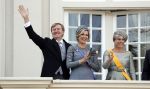 Den Haag 19 september 2017
Koningin Maxima Koning Willem Alexander Prins Constantijn en Prinses Laurentien tijdens prinsjesdag op het binnenhof en op het balkon van paleis Noordeinde