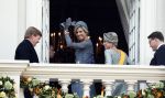 Den Haag 19 september 2017
Koningin Maxima Koning Willem Alexander Prins Constantijn en Prinses Laurentien tijdens prinsjesdag op het binnenhof en op het balkon van paleis Noordeinde