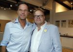 Amsterdam 15 juli 2017
Frits Huffnagel viert zijn 50e verjaardag. Mark Rutte