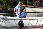 Amsterdam / Ouderkerk aan de Amstel 21 juli 2017
Jort Kelder en Mark Rutte varen met sloep/boot van Jort over de Amstel.