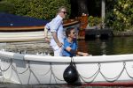 Amsterdam / Ouderkerk aan de Amstel 21 juli 2017
Jort Kelder en Mark Rutte varen met sloep/boot van Jort over de Amstel.