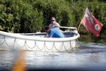 Amsterdam / Ouderkerk aan de Amstel 21 juli 2017
Jort Kelder en Mark Rutte varen met sloep/boot van Jort over de Amstel.