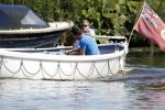 Amsterdam / Ouderkerk aan de Amstel 21 juli 2017
Jort Kelder en Mark Rutte varen met sloep/boot van Jort over de Amstel.