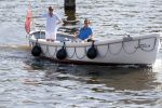 Amsterdam / Ouderkerk aan de Amstel 21 juli 2017
Jort Kelder en Mark Rutte varen met sloep/boot van Jort over de Amstel.