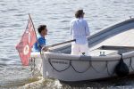 Amsterdam / Ouderkerk aan de Amstel 21 juli 2017
Jort Kelder en Mark Rutte varen met sloep/boot van Jort over de Amstel.
