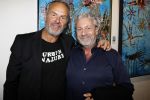 Amsterdam 10 september 2017
Opening expositie Bob Fosko en Bert Kuizenga.n Gijs Scholten van Aschat opent hem. Bert met Mark Teurlings
