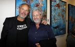 Amsterdam 10 september 2017
Opening expositie Bob Fosko en Bert Kuizenga.n Gijs Scholten van Aschat opent hem. Bert met Mark Teurlings