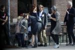 Leiden 2 juli 2017 
Jochem Myjer en zijn vriendin Marloes Novan vieren de 40e verjaardag van Jochem met familie en vrienden.