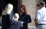 Leiden 2 juli 2017 
Jochem Myjer en zijn vriendin Marloes Novan vieren de 40e verjaardag van Jochem met familie en vrienden.