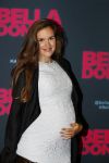Amsterdam 11 september 2017
Premiere Bella Donna's in pathe arena. een zwangere Marly v d Velden met partner
