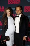 Amsterdam 11 september 2017
Premiere Bella Donna's in pathe arena. een zwangere Marly v d Velden met partner