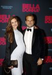 Amsterdam 11 september 2017
Premiere Bella Donna's in pathe arena. een zwangere Marly v d Velden met partner