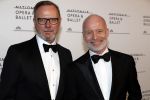 Amsterdam 11 september 2017 
Premiere Nationa Ballet in de stopera. Mart Visser met partner Job