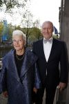 Amsterdam 20 september 2017 
Opening expositie 25 jaar Mart Visser. Vader Mart met vriendin