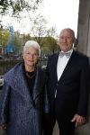 Amsterdam 20 september 2017 
Opening expositie 25 jaar Mart Visser. Vader Mart met vriendin