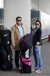 Schiphol 26 juli 2017
Martijn Krabbe en zijn vriendin Noi pakon vertrekken op vakantie naar Mauritius