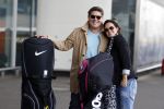 Schiphol 26 juli 2017
Martijn Krabbe en zijn vriendin Noi pakon vertrekken op vakantie naar Mauritius