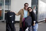 Schiphol 26 juli 2017
Martijn Krabbe en zijn vriendin Noi pakon vertrekken op vakantie naar Mauritius
