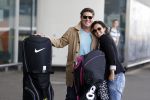 Schiphol 26 juli 2017
Martijn Krabbe en zijn vriendin Noi pakon vertrekken op vakantie naar Mauritius