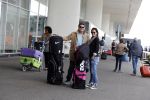 Schiphol 26 juli 2017
Martijn Krabbe en zijn vriendin Noi pakon vertrekken op vakantie naar Mauritius