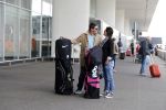 Schiphol 26 juli 2017
Martijn Krabbe en zijn vriendin Noi pakon vertrekken op vakantie naar Mauritius