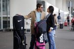 Schiphol 26 juli 2017
Martijn Krabbe en zijn vriendin Noi pakon vertrekken op vakantie naar Mauritius