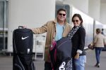 Schiphol 26 juli 2017
Martijn Krabbe en zijn vriendin Noi pakon vertrekken op vakantie naar Mauritius