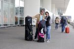 Schiphol 26 juli 2017
Martijn Krabbe en zijn vriendin Noi pakon vertrekken op vakantie naar Mauritius