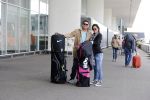 Schiphol 26 juli 2017
Martijn Krabbe en zijn vriendin Noi pakon vertrekken op vakantie naar Mauritius