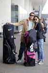 Schiphol 26 juli 2017
Martijn Krabbe en zijn vriendin Noi pakon vertrekken op vakantie naar Mauritius