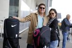 Schiphol 26 juli 2017
Martijn Krabbe en zijn vriendin Noi pakon vertrekken op vakantie naar Mauritius