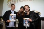Amsterdam 8 september 2017
Presentatie 3 ambassadeurs die dit jaar gaan stoppen met roken met Stoptober, namelijk zanger Nielson, zakenvrouw Olcay Gulsen en radio-DJ Koen Hansen in Vondel CS