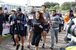 Amsterdam 9 september 2017
Edwin Evers staat op Run van radio 538 bij het Science park. Olcay Gulsen met vriend Frans