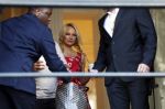 Amsterdam 3 september 2017  
Pamela Anderson vertrekt uit het Waldorf Astoria Hotel