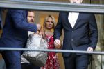 Amsterdam 3 september 2017  
Pamela Anderson vertrekt uit het Waldorf Astoria Hotel