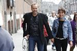 Amsterdam 1 juli 2017
Patricia Steur met haar vriend op straat in Amsterdam