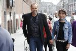 Amsterdam 1 juli 2017
Patricia Steur met haar vriend op straat in Amsterdam