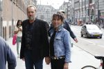 Amsterdam 1 juli 2017
Patricia Steur met haar vriend op straat in Amsterdam