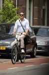 Amsterdam 5 juli 2017
Henry van Loon op terrasPaul Groot op de fiets in Amsterdam