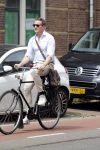 Amsterdam 5 juli 2017
Henry van Loon op terrasPaul Groot op de fiets in Amsterdam