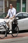 Amsterdam 5 juli 2017
Henry van Loon op terrasPaul Groot op de fiets in Amsterdam