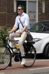 Amsterdam 5 juli 2017
Henry van Loon op terrasPaul Groot op de fiets in Amsterdam