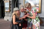 Amsterdam, 23 Augustus 2017 Premiere van Het ZwanenmeeOma en Opa Peter Kemper met hu dochter en kleindochters