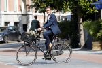 Amsterdam 7 september 2017
Prins Maurits op de fiets in amsterdam zuid.