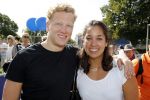 Amsterdam 3 september 2017  
ALS Cityswim in de amsterdamse grachten. Ferry Weertman en Ranomi Kromowidjojo
