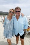 Saint Tropez 3 augustus 2017
Jan des Bouvrie viert zijn 75e verjaardag met familie en vrienden bij Tropezina. rene en Natasja Froger met zoon Danny en zijn vriendin