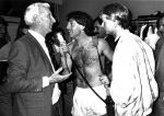 1986 Rene v d Gijp intervieuwt Cor Sprenger met de microfoon van Arno Vermeulen