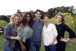 t Harde 5 september 2017
Presentatie cast Opvliegers. Antje Monteiro, Anouk van Nes, Joanne Telesford, Sandra Mattie,
Producent is  Rick Engelkes